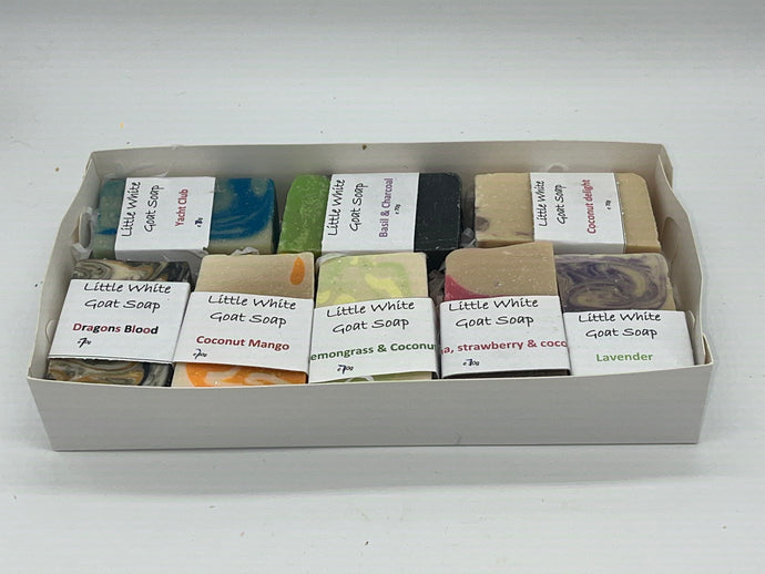 Sample box of soap - large