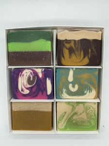 Christmas Gift Box of 6 goat milk soap  *Christmas Special*