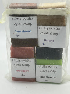 Sample pack of soap - small