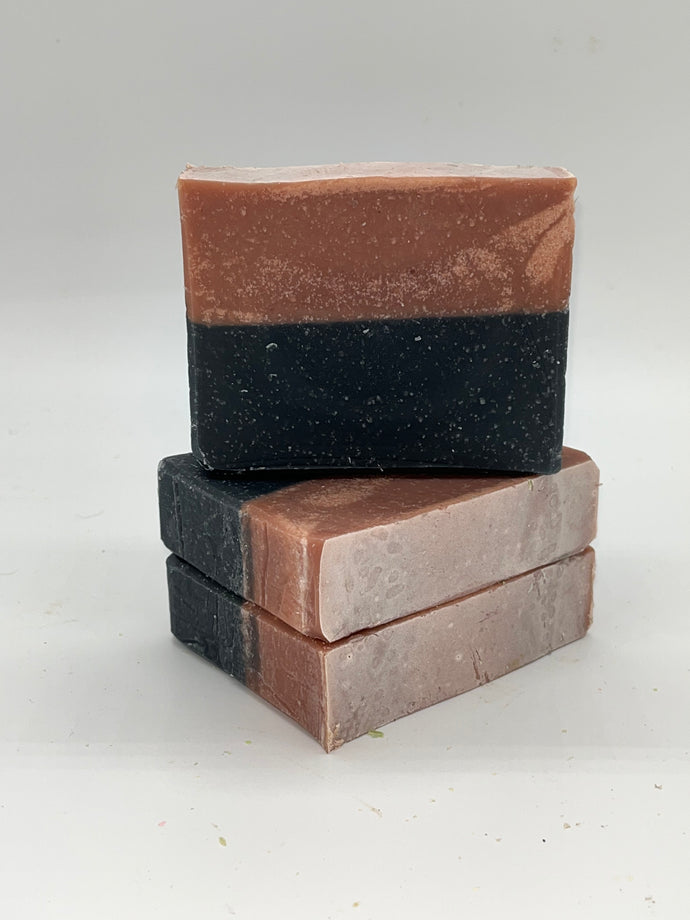 Charcoal and Pink Clay